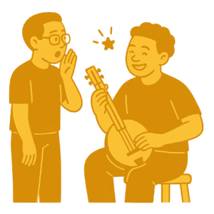 Découverte d’un talent caché lors d’un afterwork à Dakar : un collègue joue de la musique sous les applaudissements